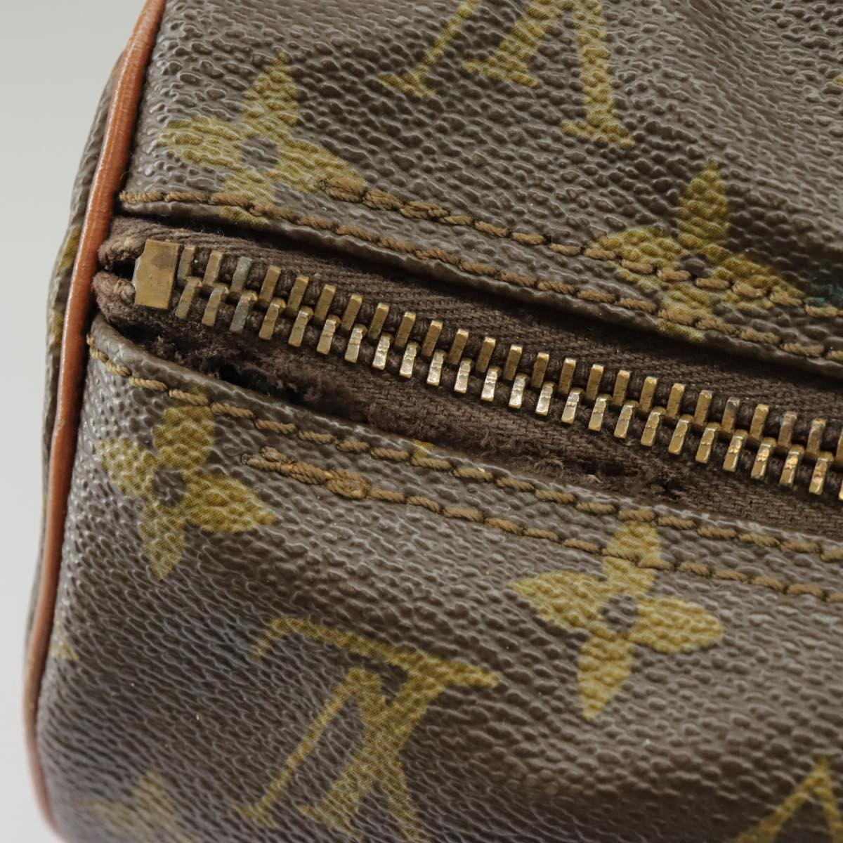 LOUIS VUITTON Monogram Papillon 30 Hand Bag M51385 LV Auth 102209