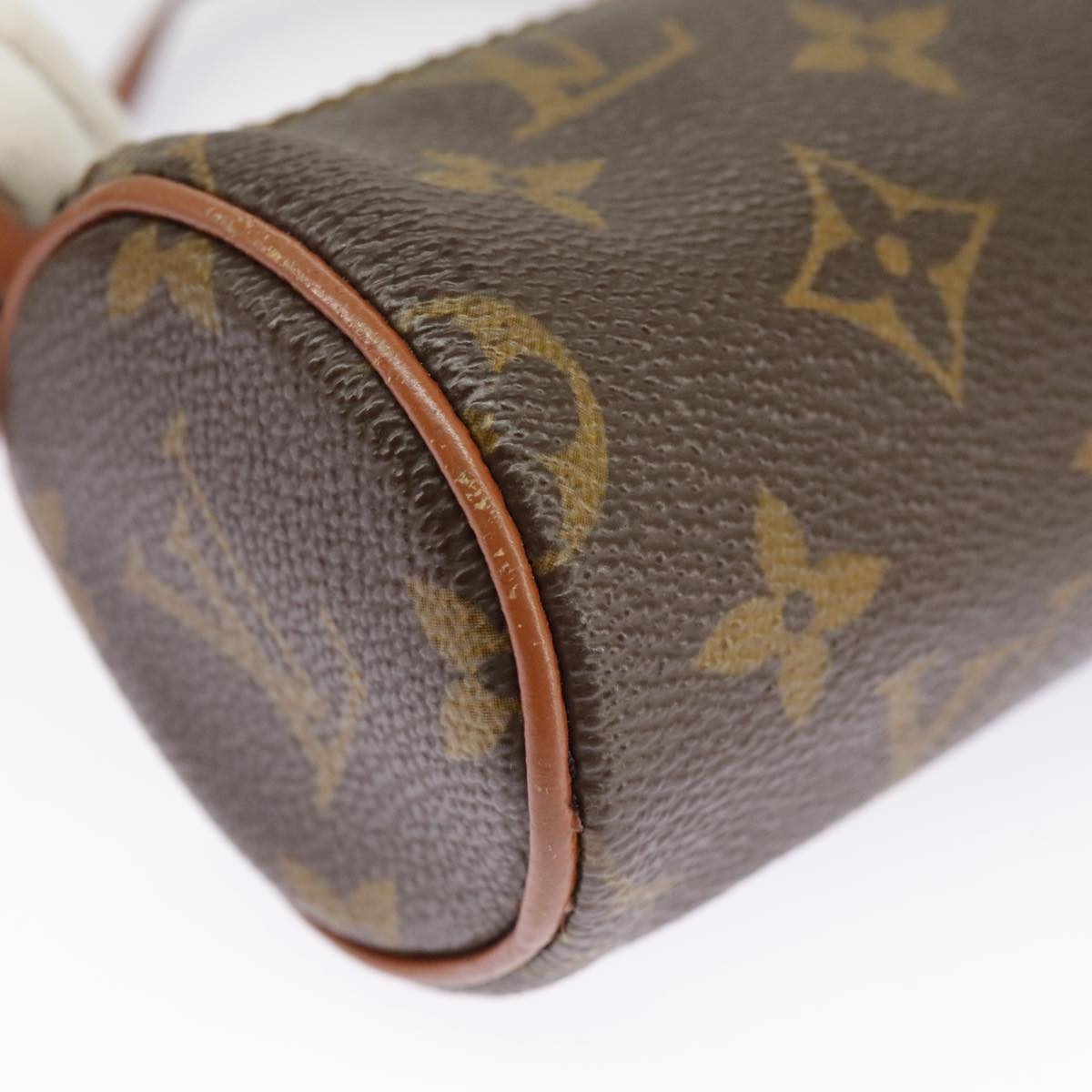 LOUIS VUITTON Monogram Papillon Pouch LV Auth 102210