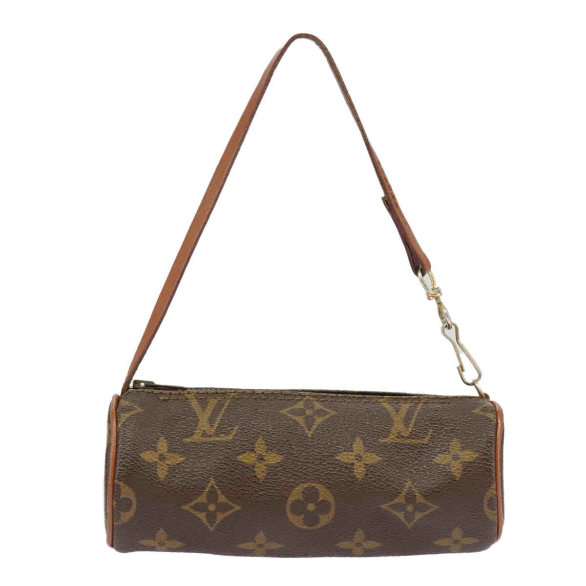 LOUIS VUITTON Monogram Papillon Pouch LV Auth 102210 - 0