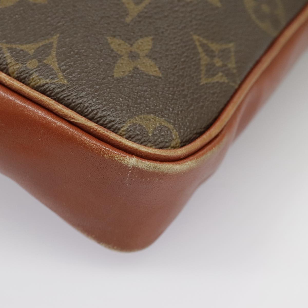 LOUIS VUITTON Monogram Pochette Sports Clutch Bag No.183 LV Auth 102211