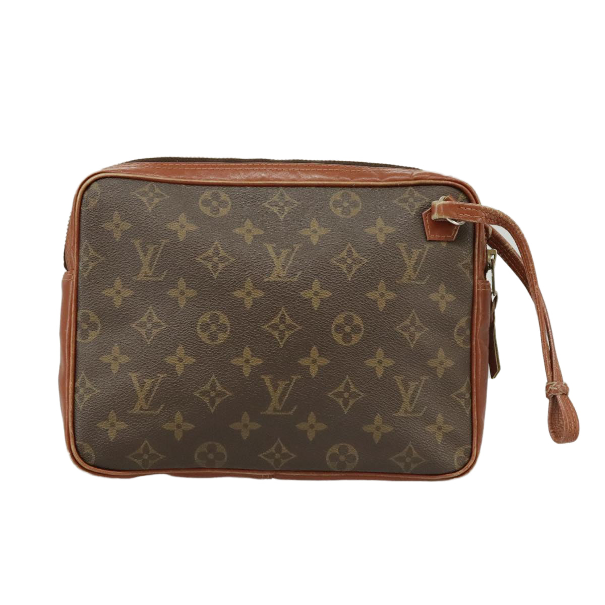 LOUIS VUITTON Monogram Pochette Sports Clutch Bag No.183 LV Auth 102211