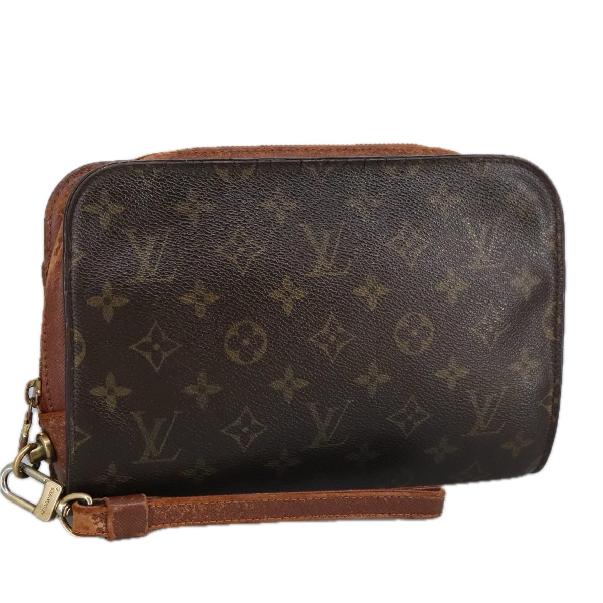 LOUIS VUITTON Monogram Orsay Clutch Bag M51790 LV Auth 102215