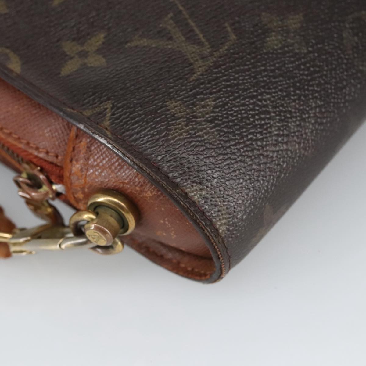 LOUIS VUITTON Monogram Orsay Clutch Bag M51790 LV Auth 102215