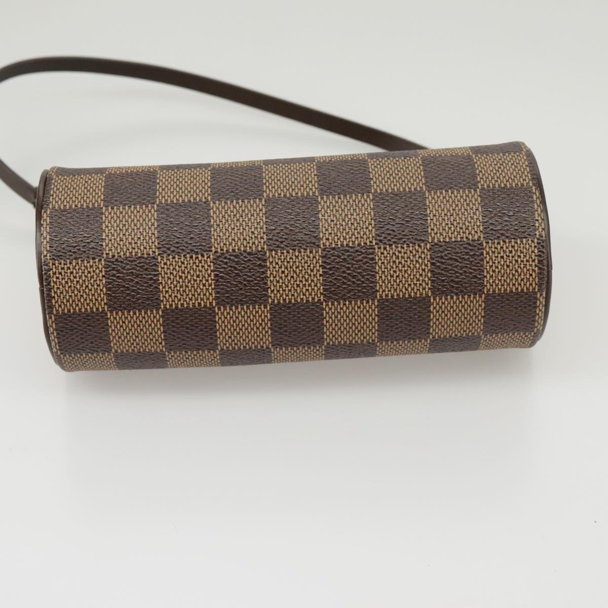 LOUIS VUITTON Damier Ebene Papillon 30 Hand Bag N51303 LV Auth 102216