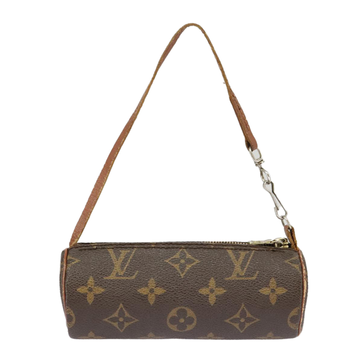 LOUIS VUITTON Monogram Papillon Pouch LV Auth 102218 - 0