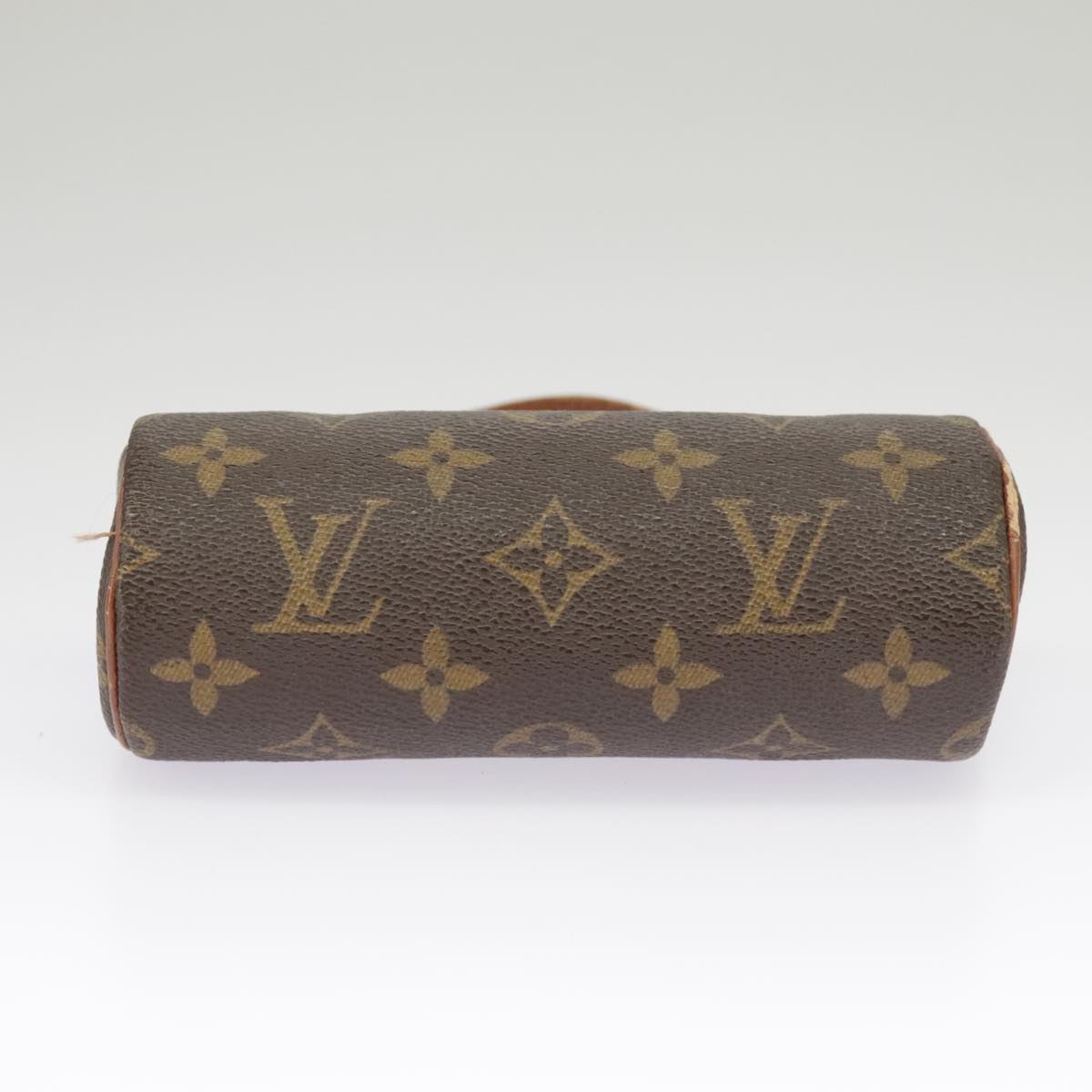 LOUIS VUITTON Monogram Papillon Pouch LV Auth 102218