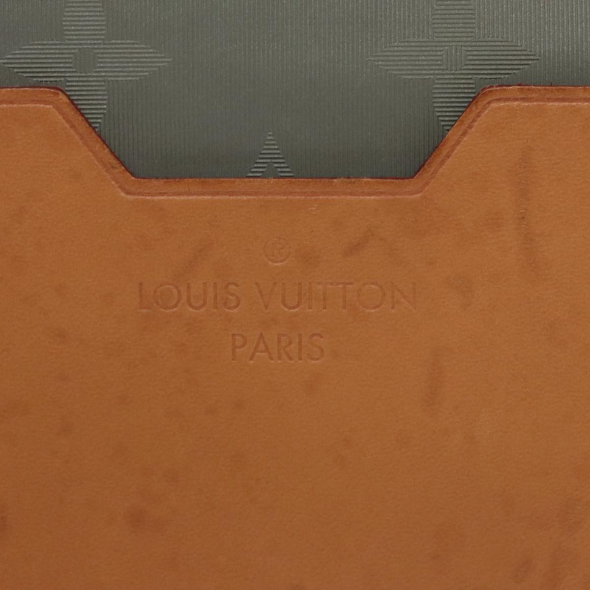 LOUIS VUITTON Monogram Titanium Portefeuille Cosmos Wallet M63237 Auth 102220