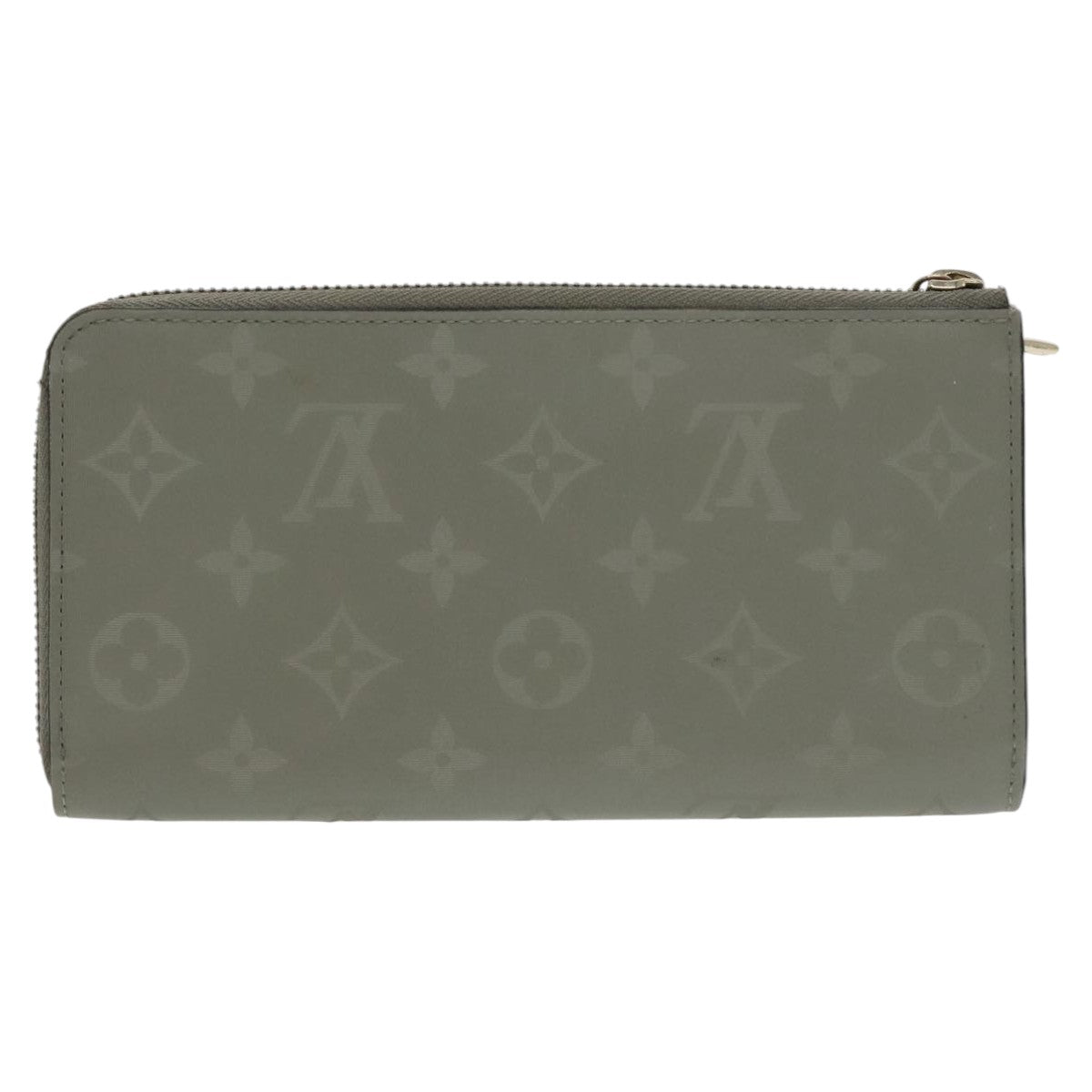 LOUIS VUITTON Monogram Titanium Portefeuille Cosmos Wallet M63237 Auth 102220