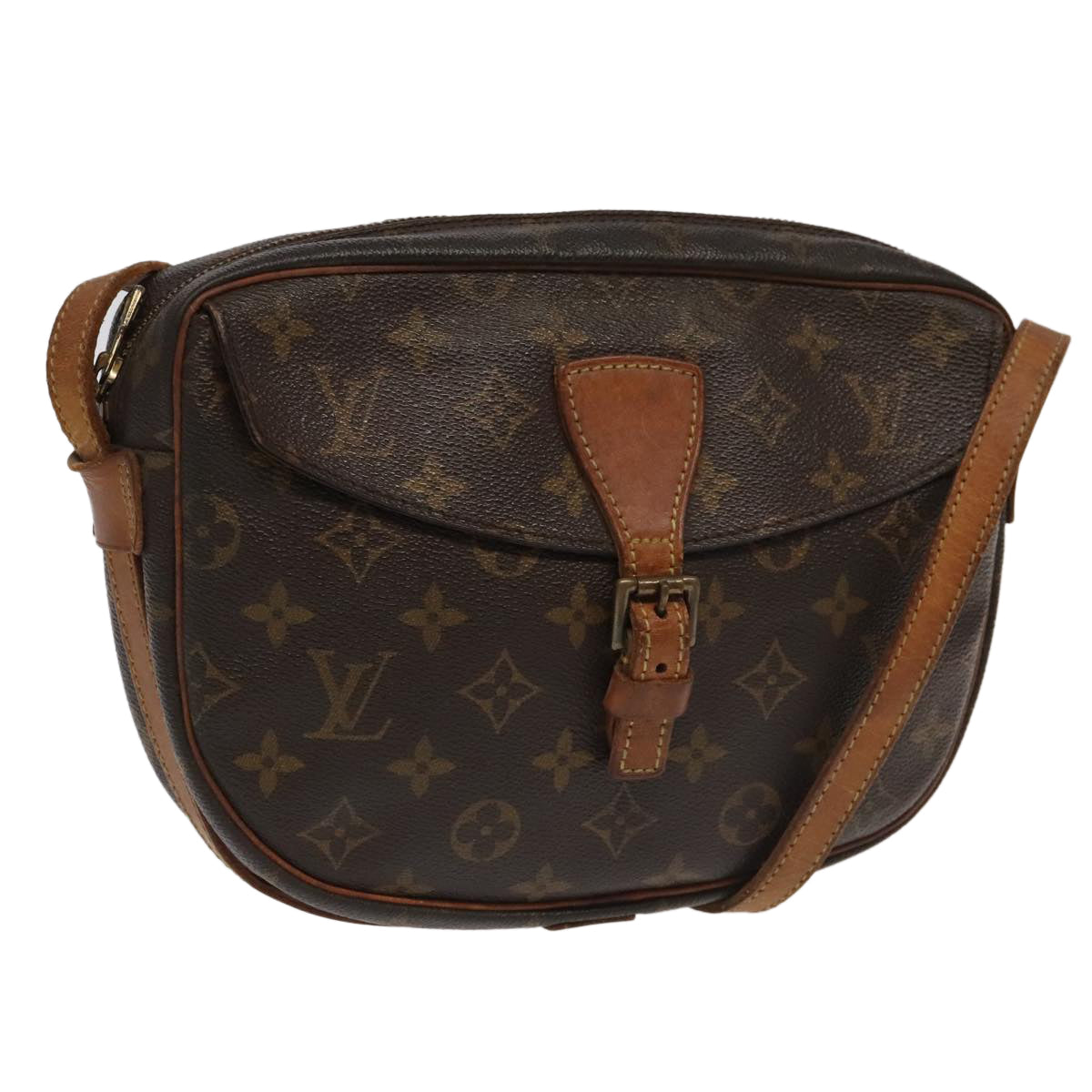 LOUIS VUITTON Monogram Jeune Fille MM Shoulder Bag M51226 LV Auth 102240