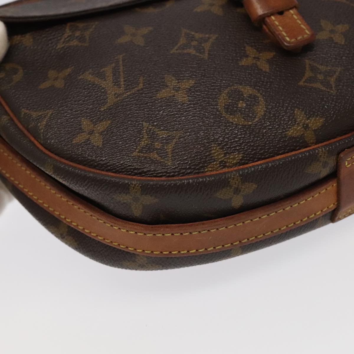 LOUIS VUITTON Monogram Jeune Fille MM Shoulder Bag M51226 LV Auth 102240