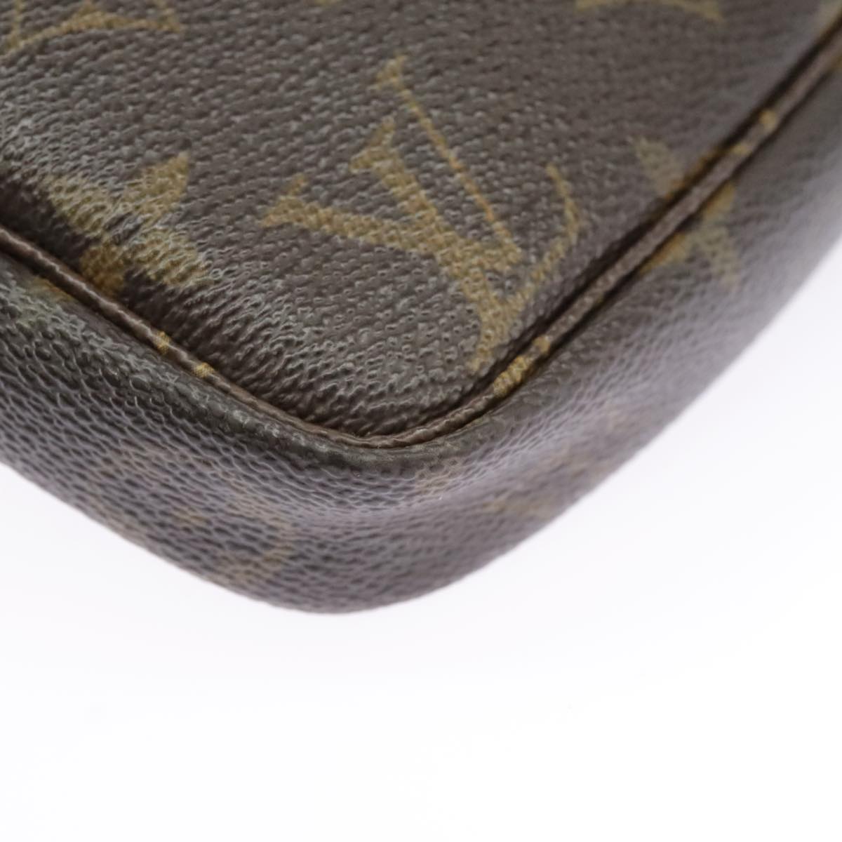 LOUIS VUITTON Monogram Pochette Accessoires Pouch M51980 LV Auth 102242