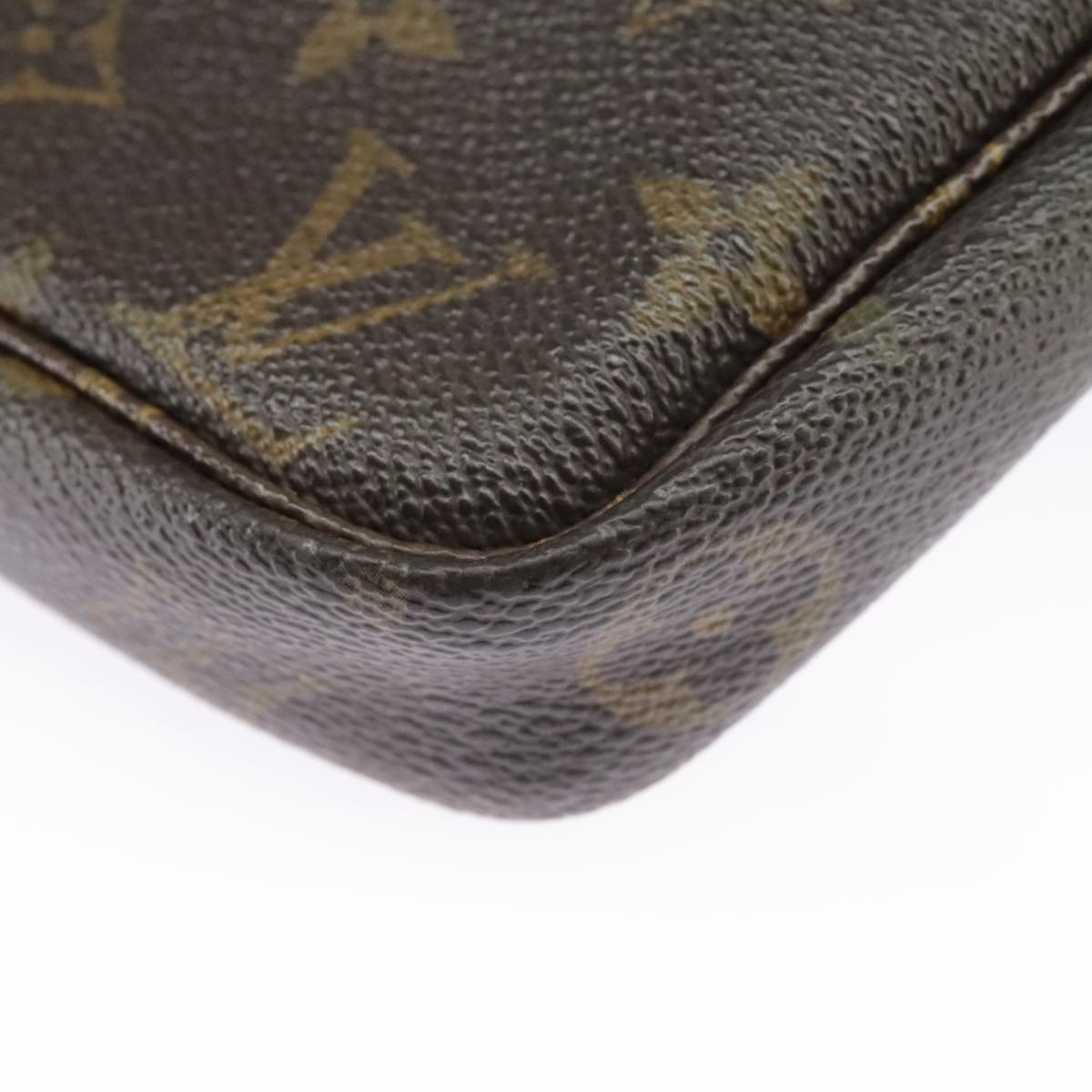 LOUIS VUITTON Monogram Pochette Accessoires Pouch M51980 LV Auth 102242