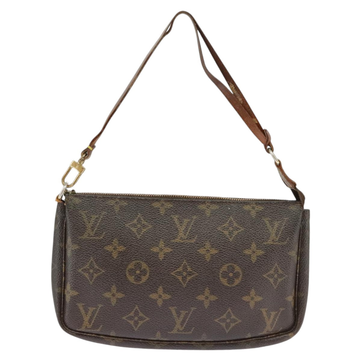 LOUIS VUITTON Monogram Pochette Accessoires Pouch M51980 LV Auth 102242