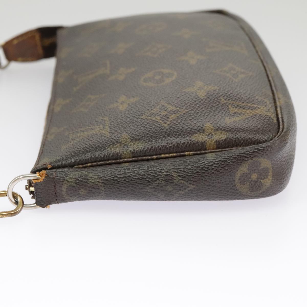 LOUIS VUITTON Monogram Pochette Accessoires Pouch M51980 LV Auth 102242