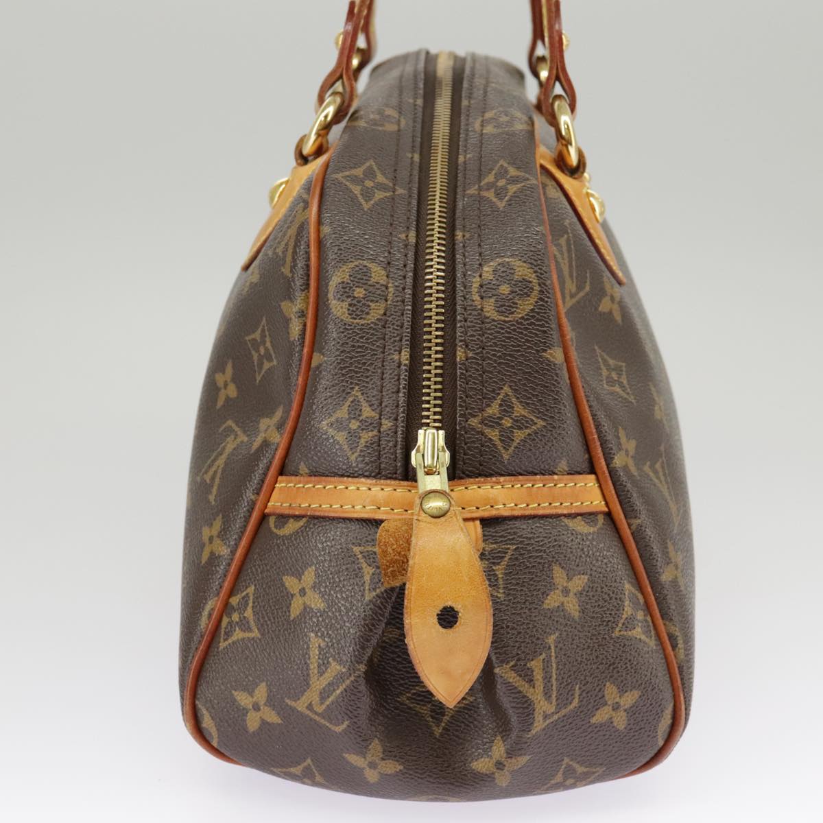 LOUIS VUITTON Monogram Montorgueil PM Hand Bag M95565 LV Auth 102244