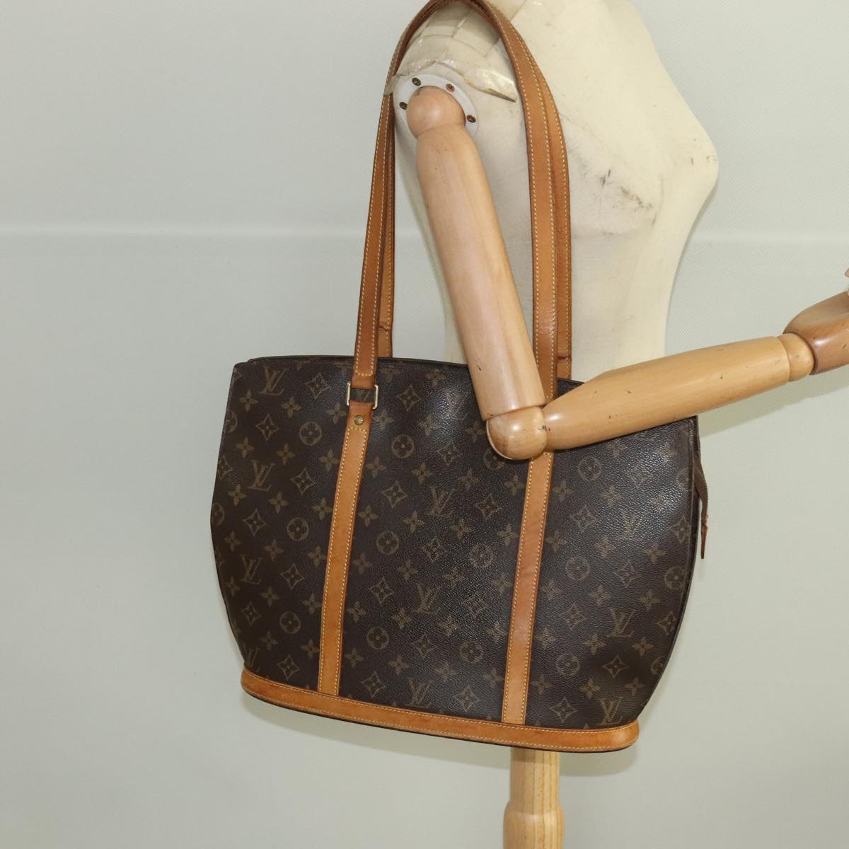 LOUIS VUITTON Monogram Babylone Tote Bag M51102 LV Auth 102254