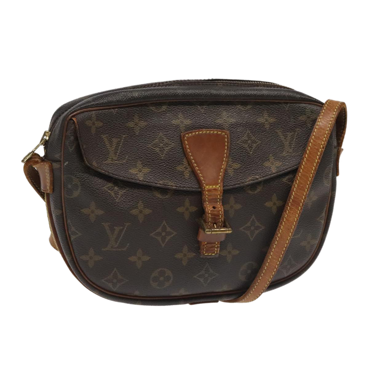 LOUIS VUITTON Monogram Jeune Fille MM Shoulder Bag M51226 LV Auth 102259