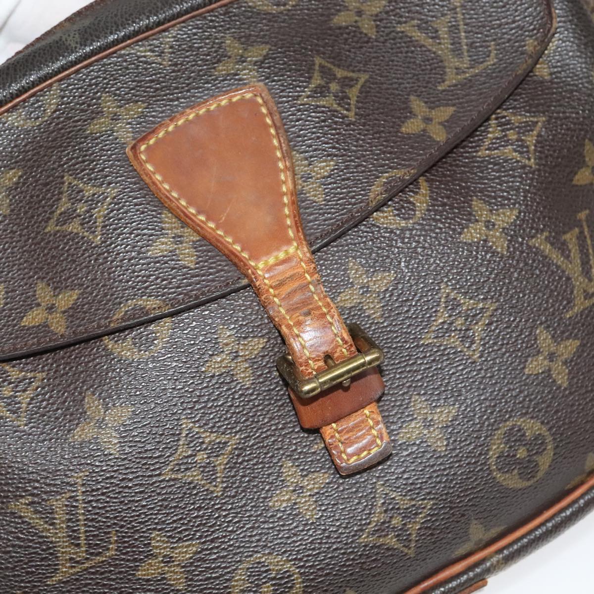 LOUIS VUITTON Monogram Jeune Fille MM Shoulder Bag M51226 LV Auth 102259