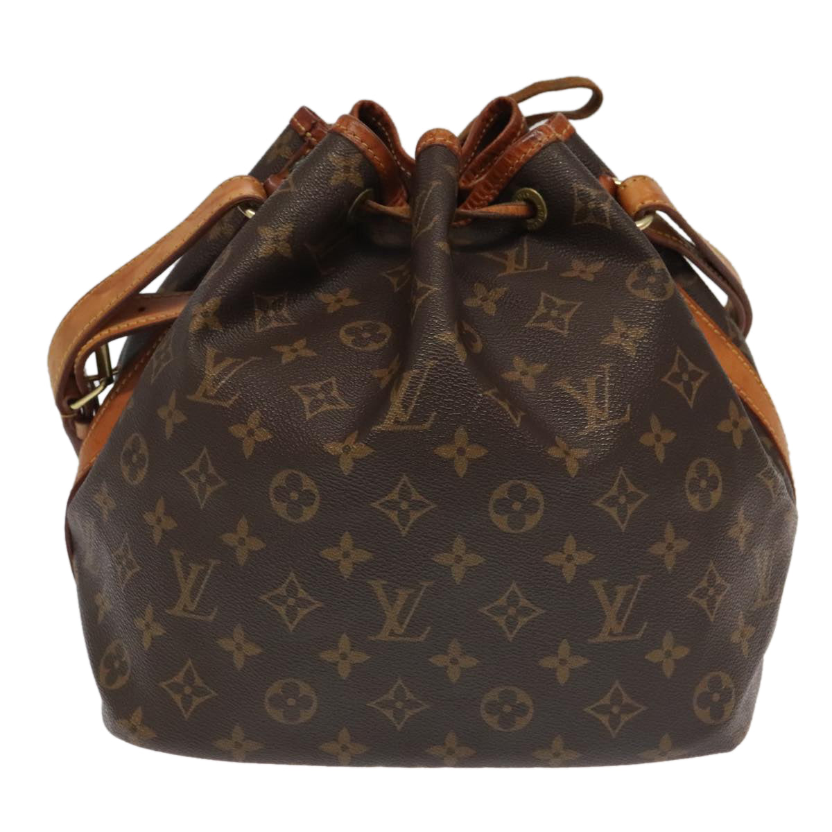 LOUIS VUITTON Monogram Petit Noe Shoulder Bag M42226 LV Auth 102260