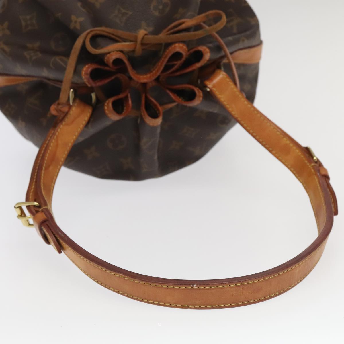 LOUIS VUITTON Monogram Petit Noe Shoulder Bag M42226 LV Auth 102260