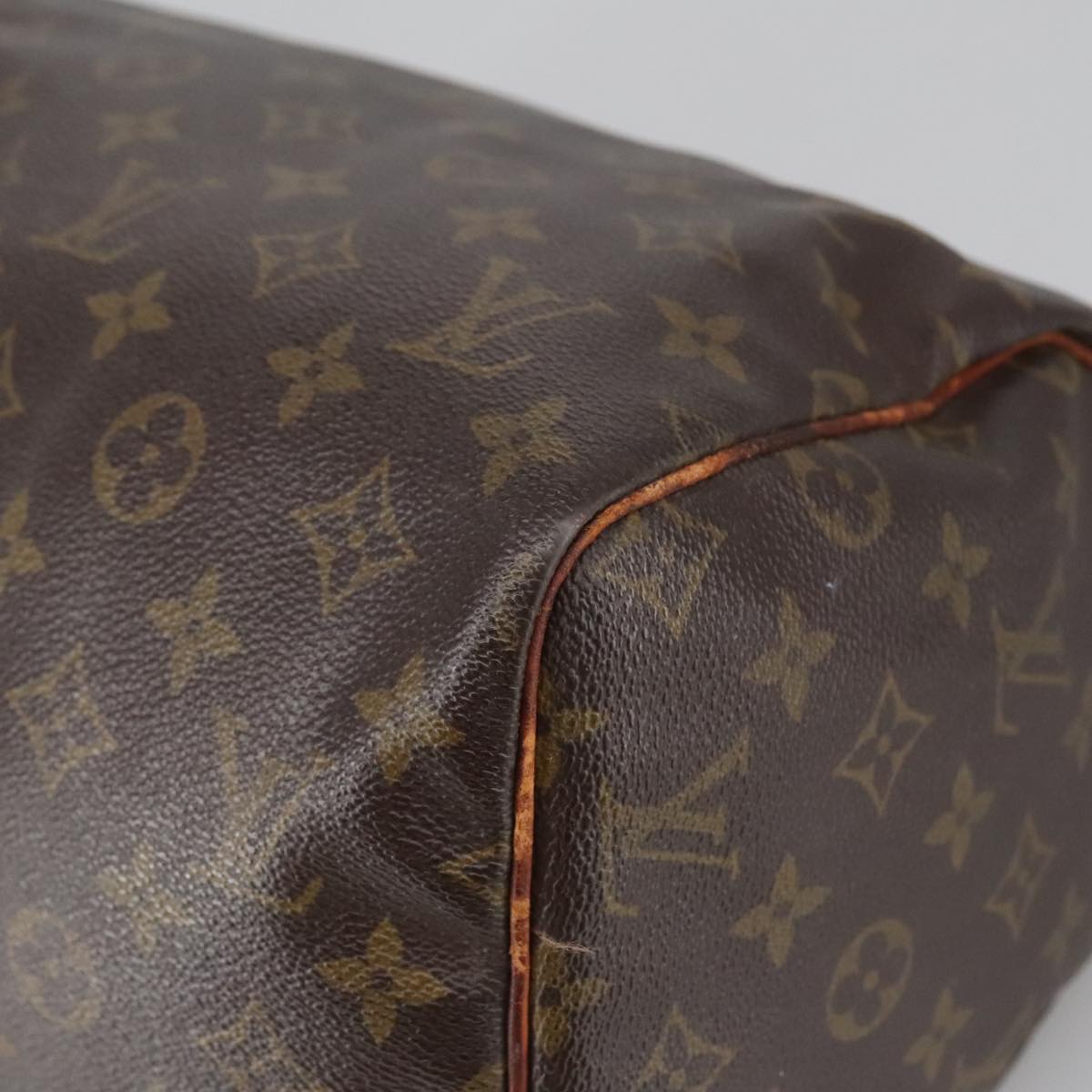 LOUIS VUITTON Monogram Speedy 30 Hand Bag M41526 LV Auth 102261