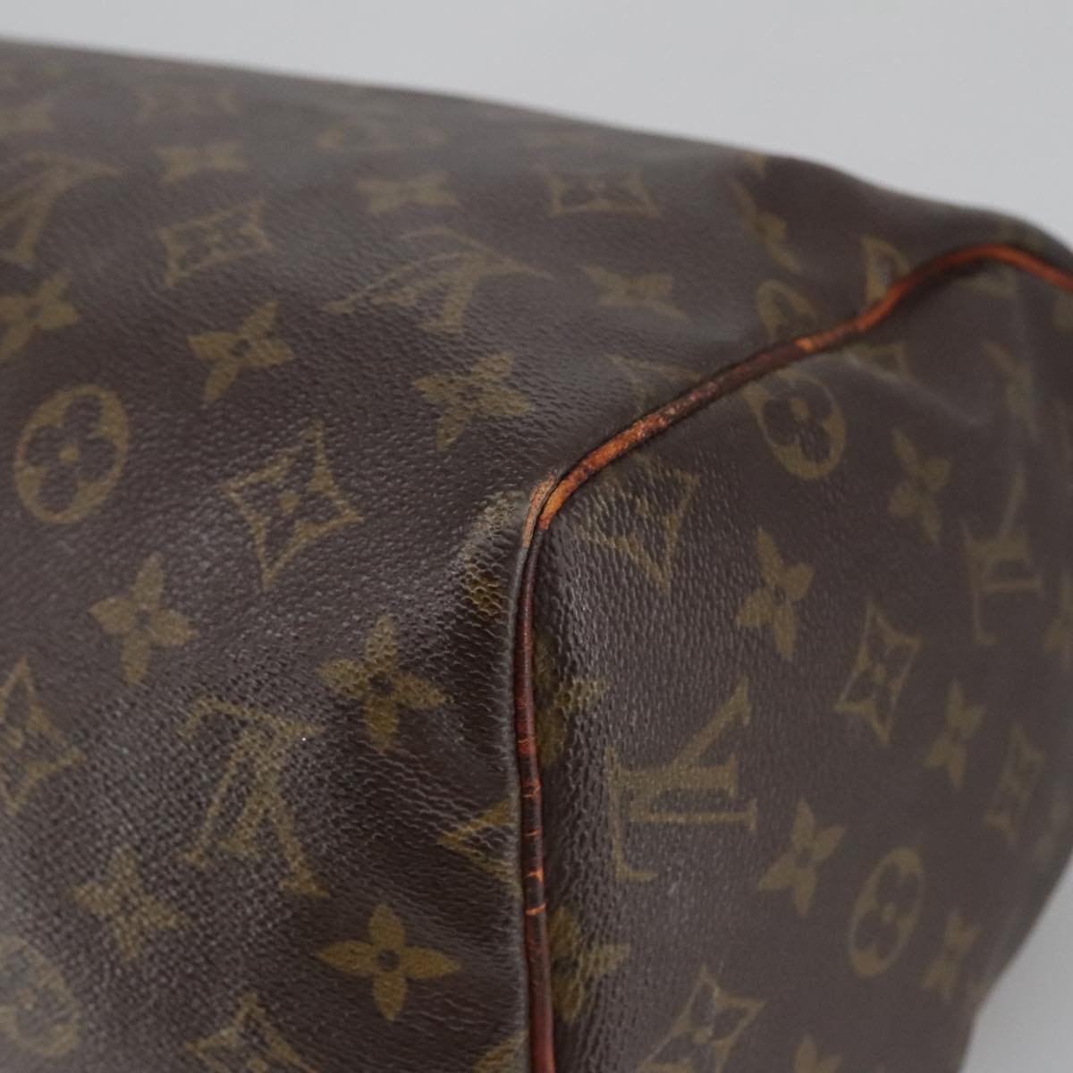 LOUIS VUITTON Monogram Speedy 30 Hand Bag M41526 LV Auth 102261