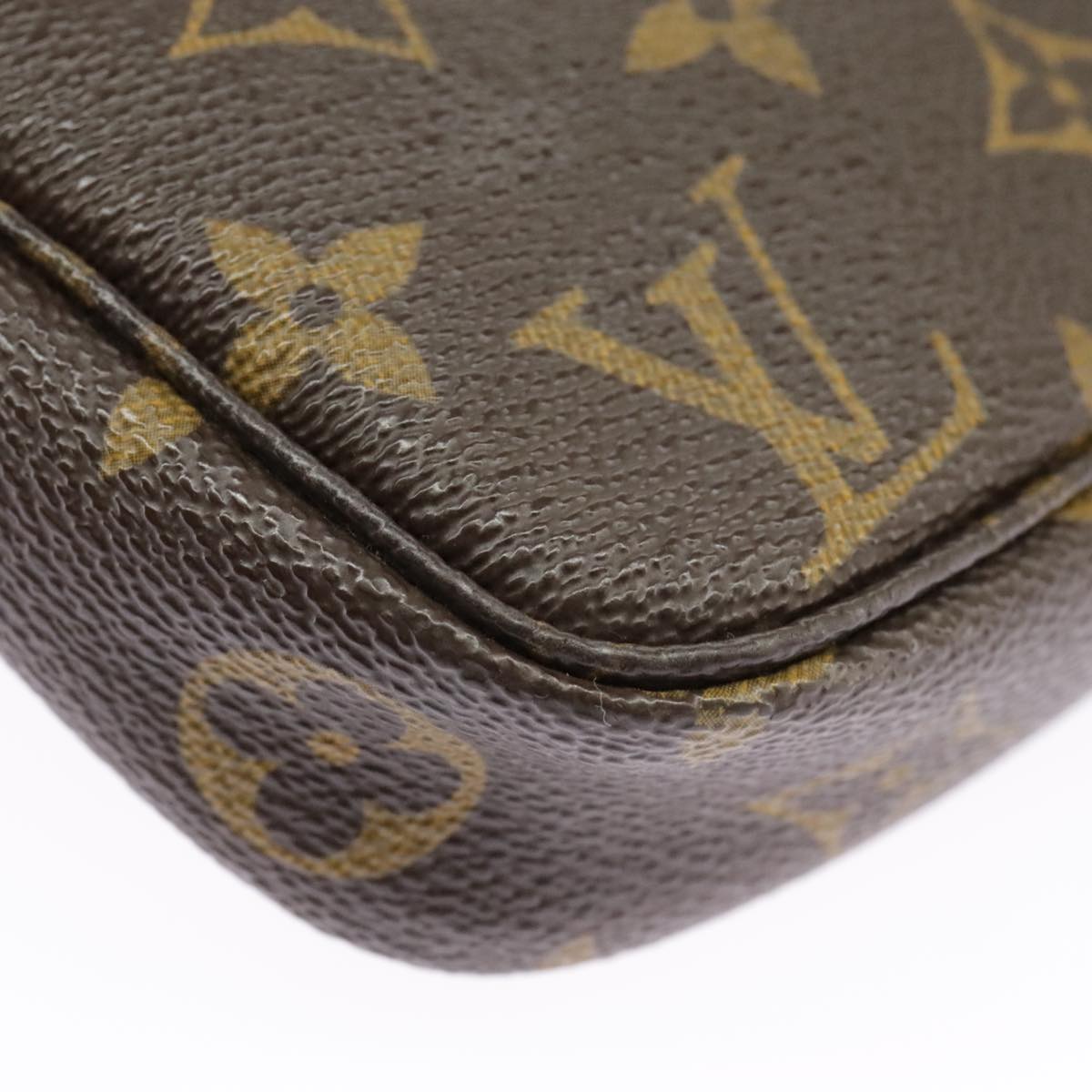 LOUIS VUITTON Monogram Pochette Accessoires Pouch M51980 LV Auth 102263