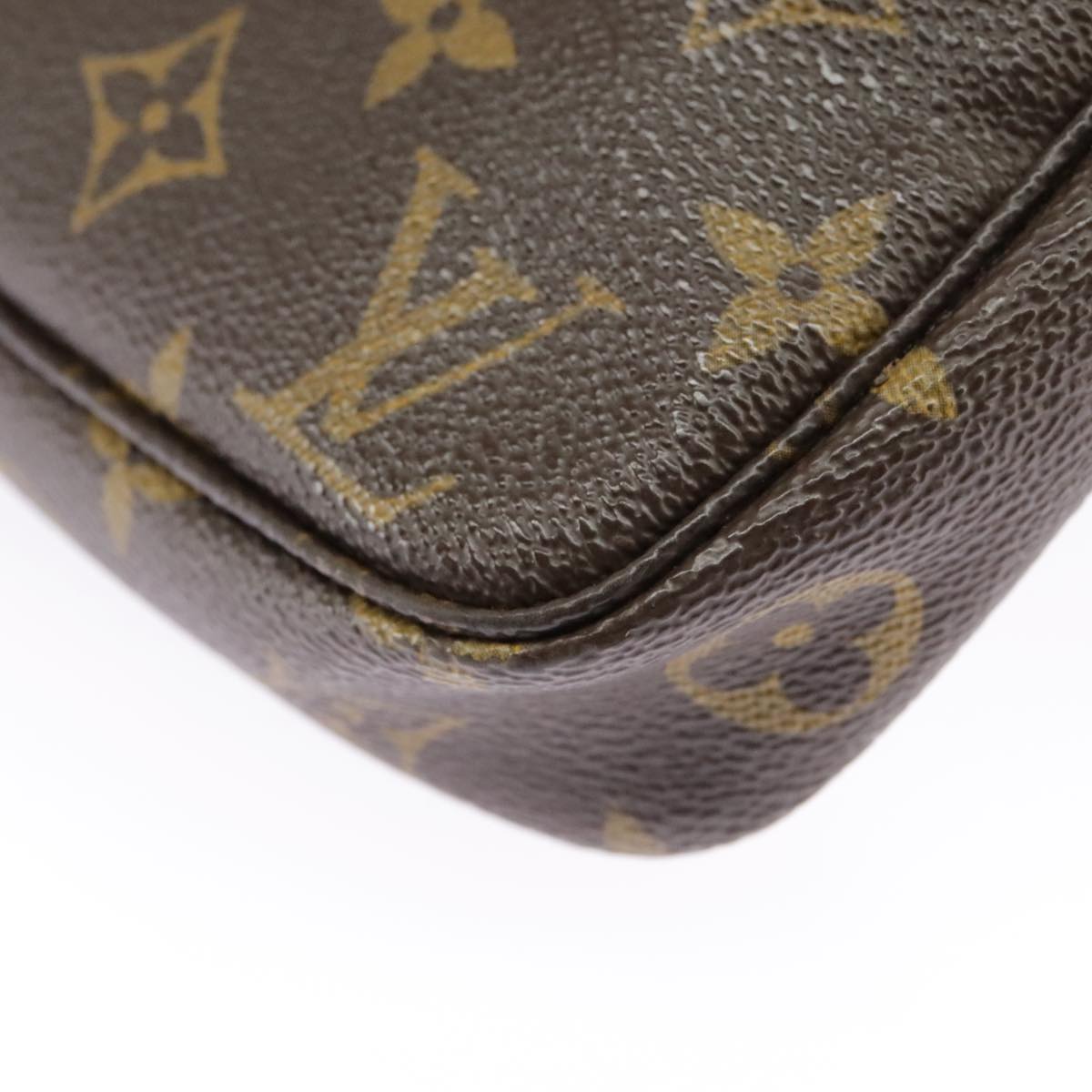 LOUIS VUITTON Monogram Pochette Accessoires Pouch M51980 LV Auth 102263