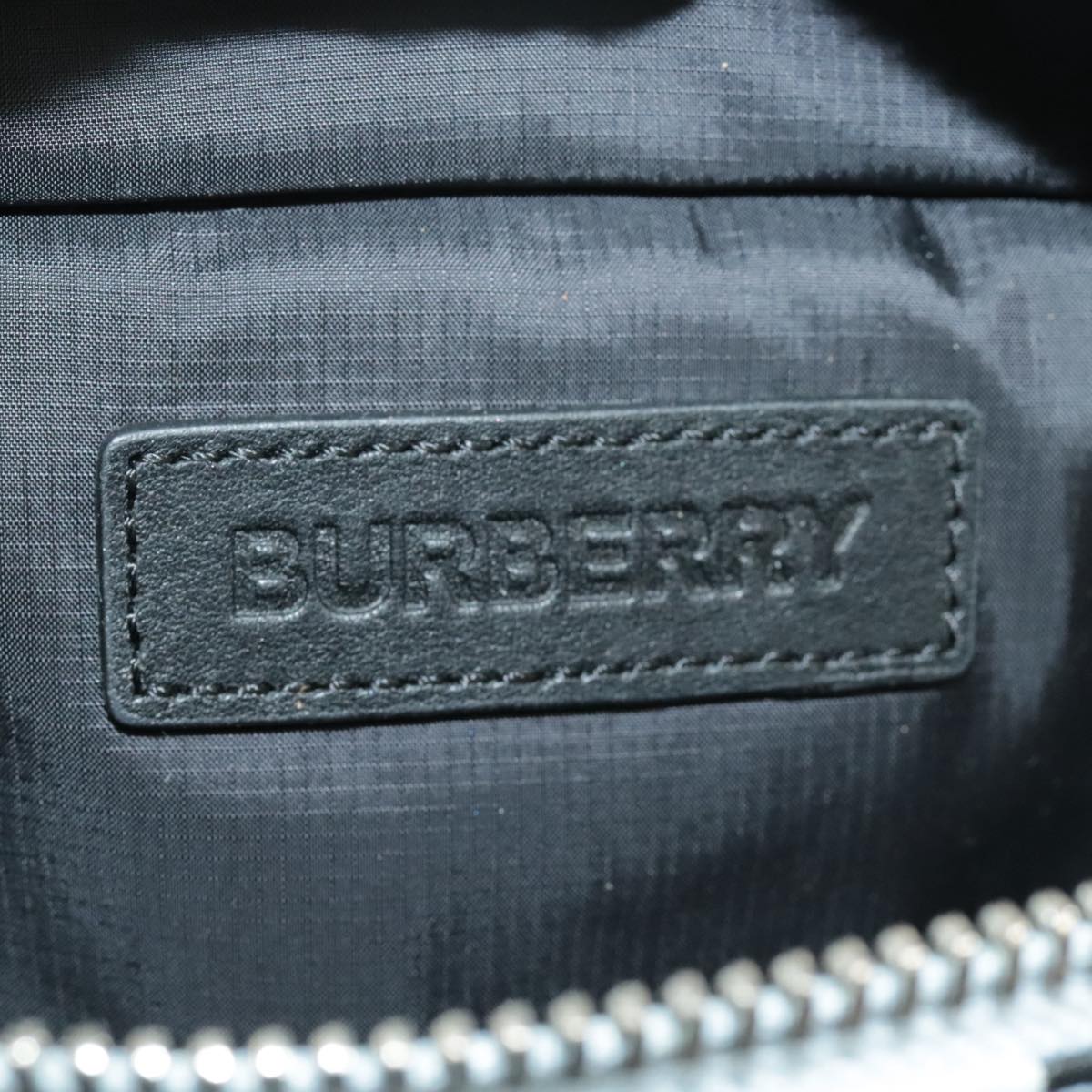 BURBERRY Waist bag Nylon Light Blue Auth 102277