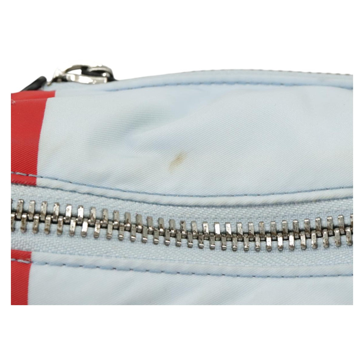 BURBERRY Waist bag Nylon Light Blue Auth 102277