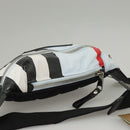 BURBERRY Waist bag Nylon Light Blue Auth 102277-8