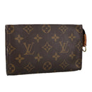 LOUIS VUITTON Monogram Bucket PM Accessory Pouch LV Auth 102293-1