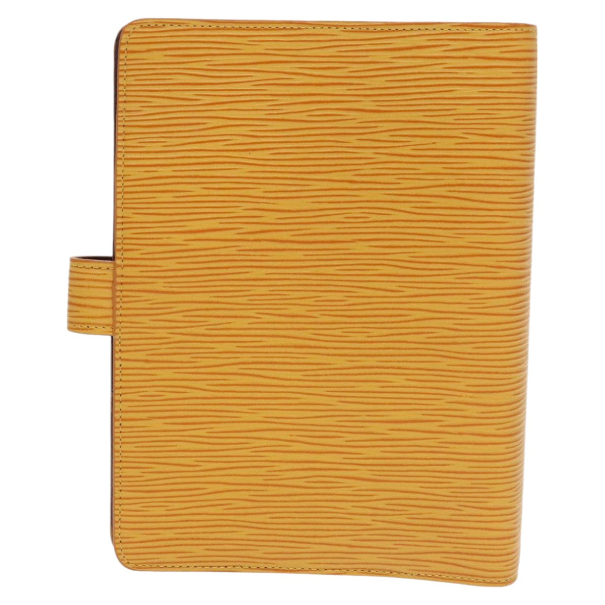 LOUIS VUITTON Epi Agenda MM Day Planner Cover Yellow R20049 LV Auth 102294