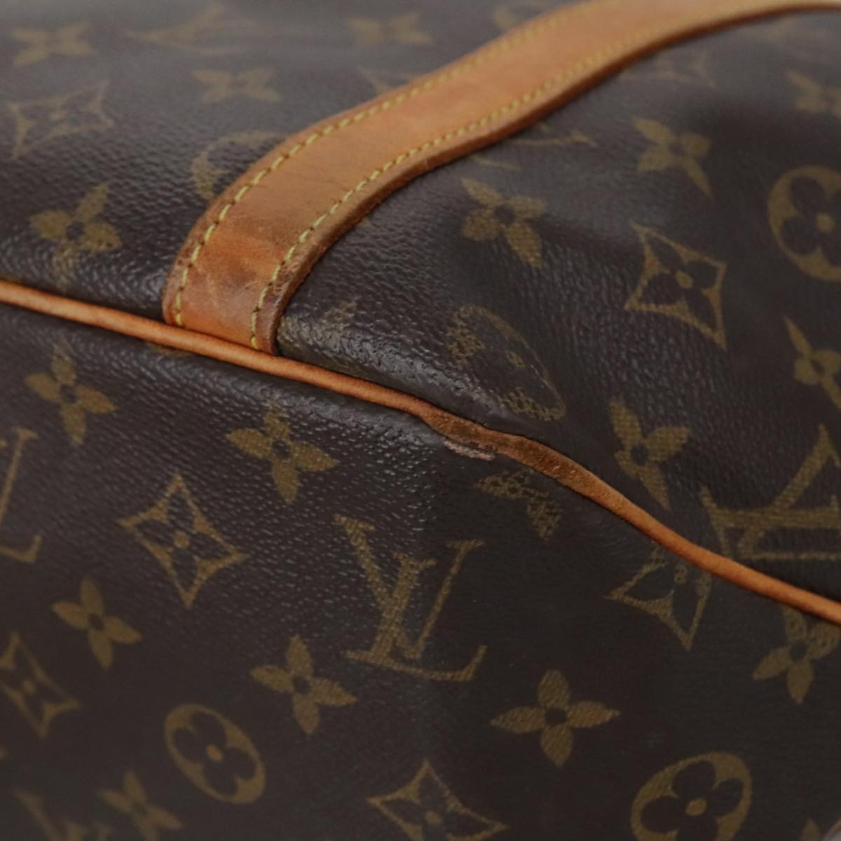 LOUIS VUITTON Monogram Sac Shopping Tote Bag M51108 LV Auth 102299