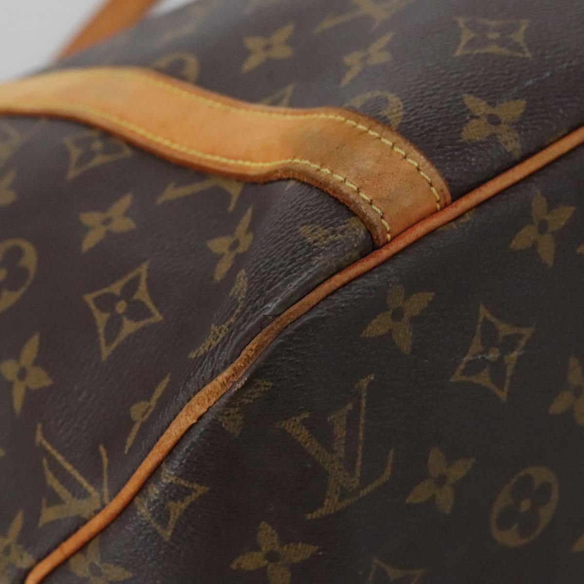 LOUIS VUITTON Monogram Sac Shopping Tote Bag M51108 LV Auth 102299