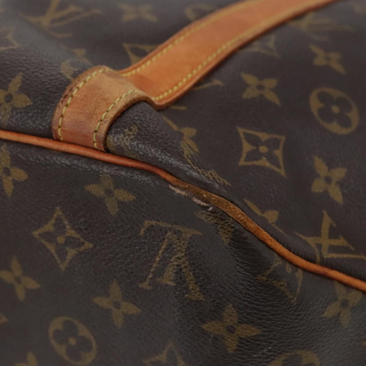 LOUIS VUITTON Monogram Sac Shopping Tote Bag M51108 LV Auth 102299