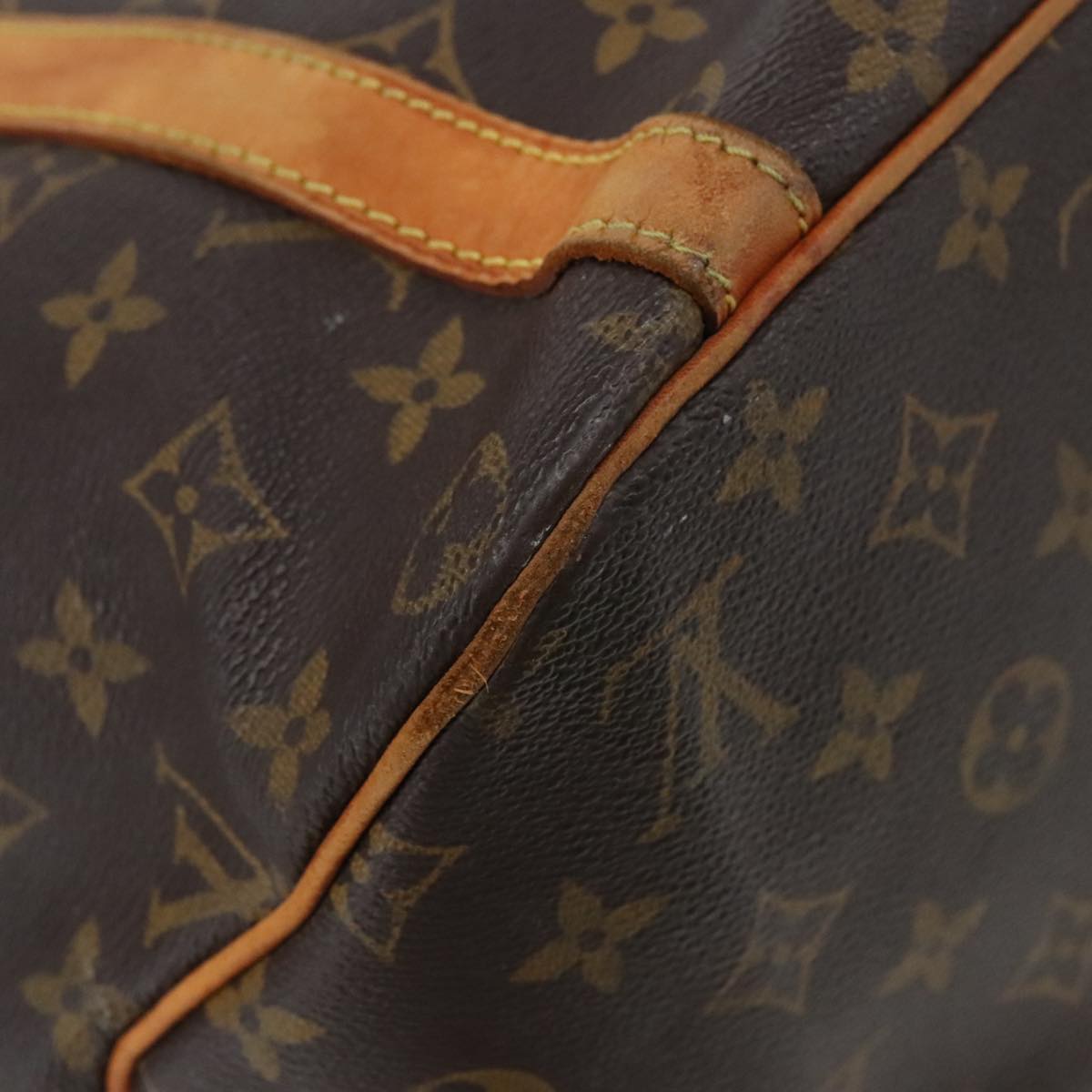 LOUIS VUITTON Monogram Sac Shopping Tote Bag M51108 LV Auth 102299