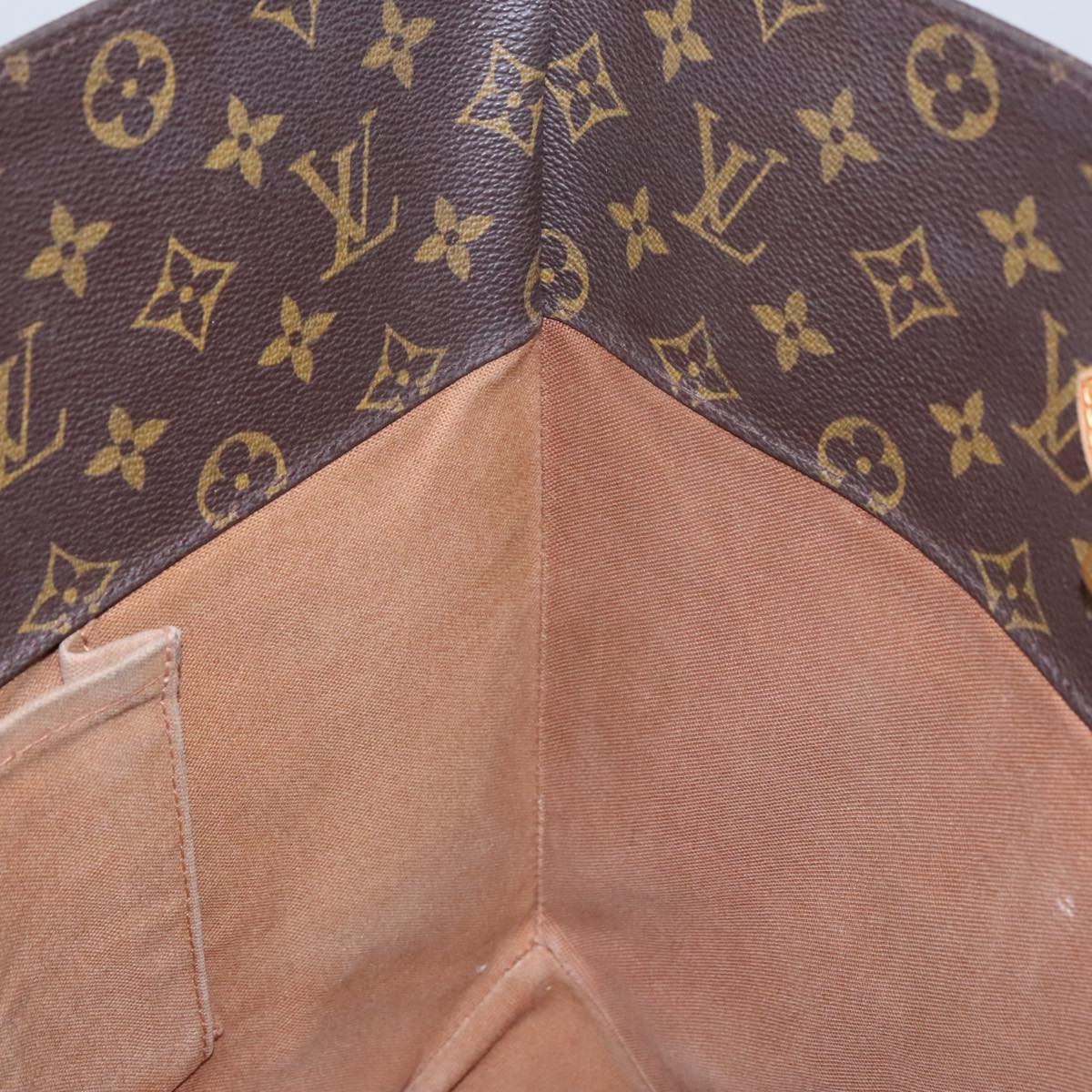 LOUIS VUITTON Monogram Sac Shopping Tote Bag M51108 LV Auth 102299