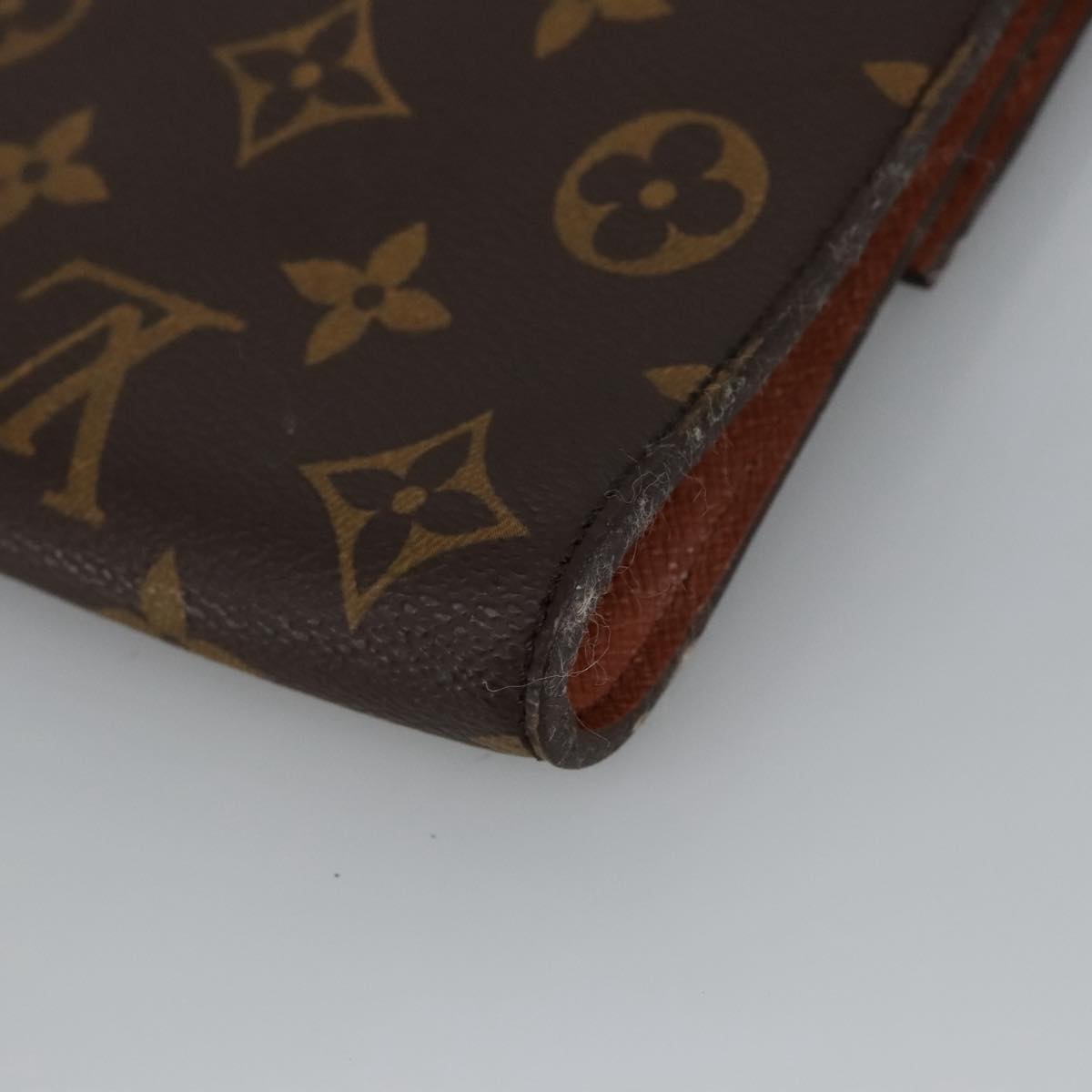 LOUIS VUITTON Monogram Porte Envelope Clutch Bag M51801 LV Auth 102302