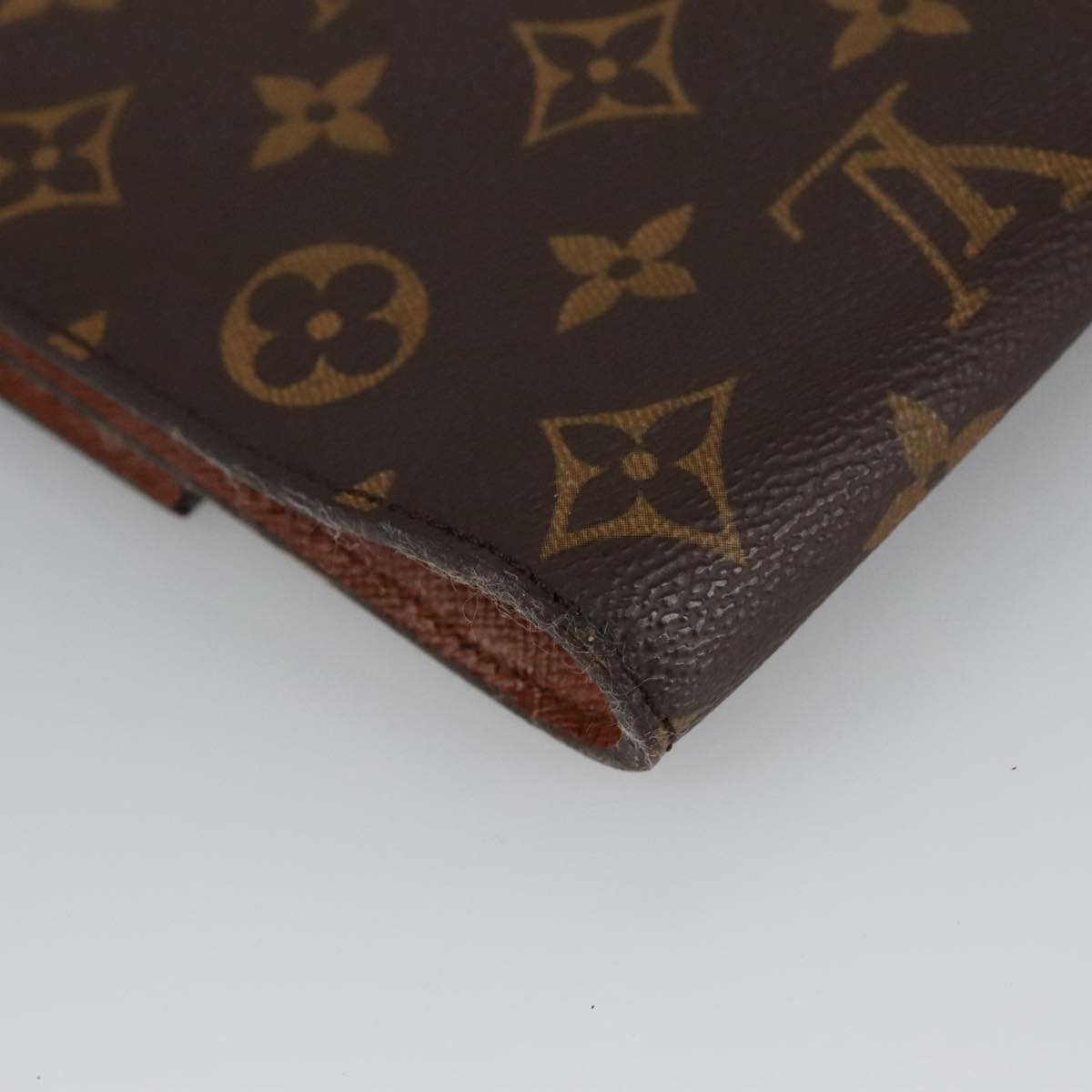 LOUIS VUITTON Monogram Porte Envelope Clutch Bag M51801 LV Auth 102302