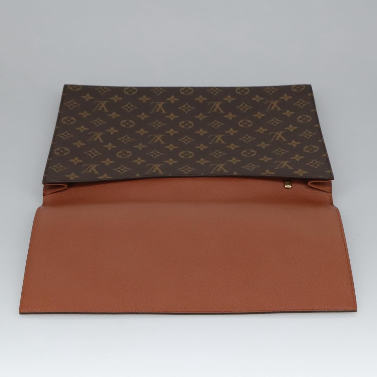 LOUIS VUITTON Monogram Porte Envelope Clutch Bag M51801 LV Auth 102302