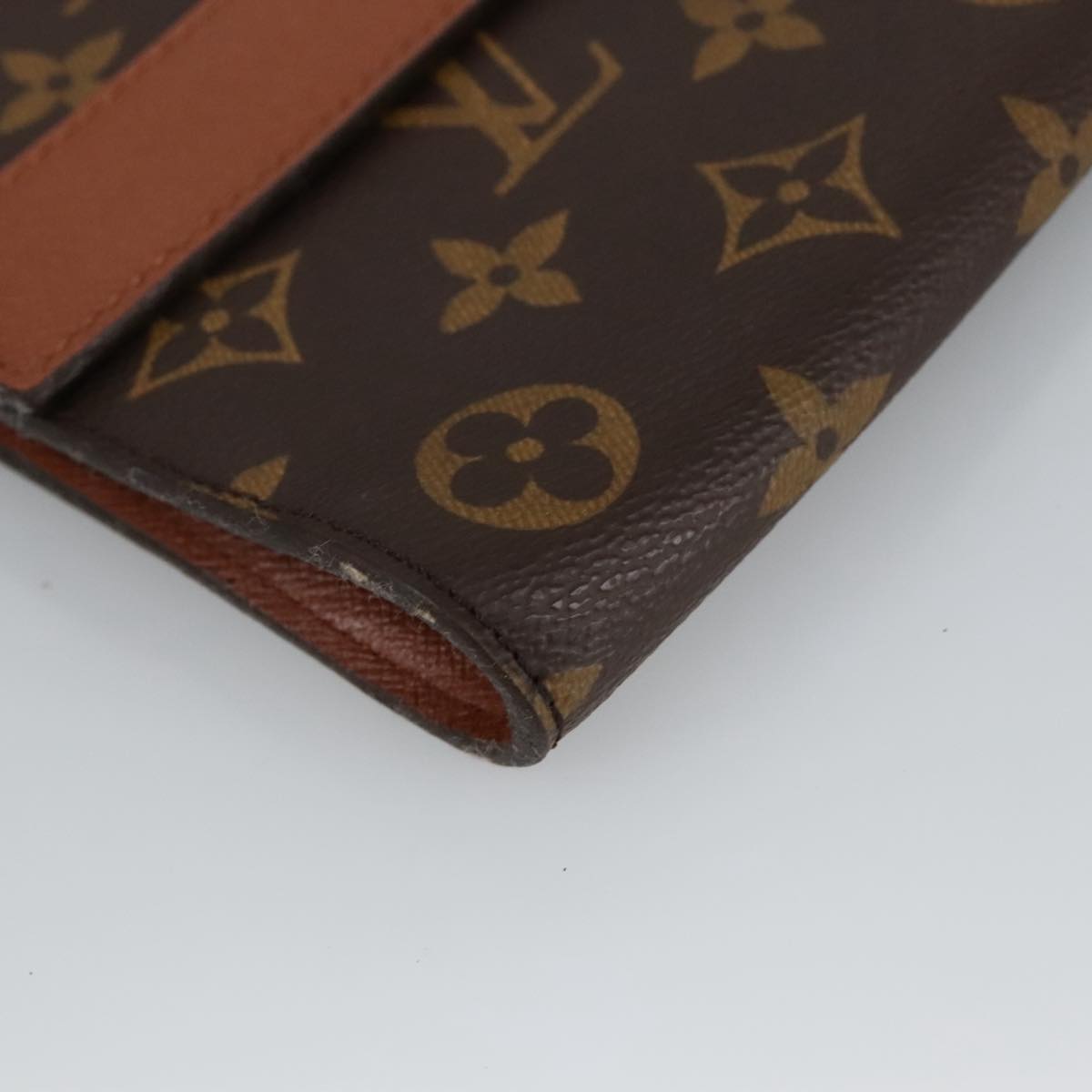 LOUIS VUITTON Monogram Porte Envelope Clutch Bag M51801 LV Auth 102302