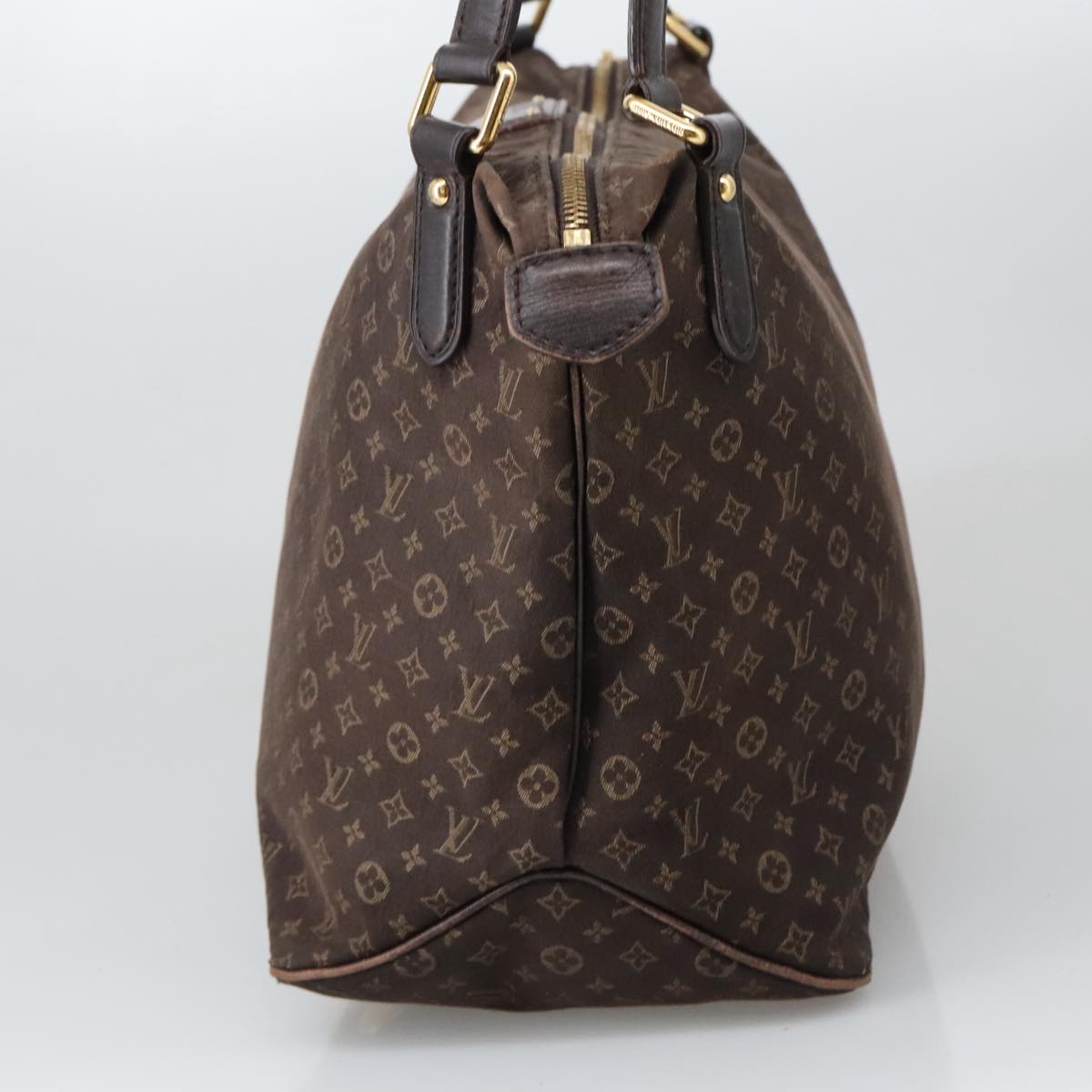 LOUIS VUITTON Monogram Idylle Ballad PM Tote Bag Dark Brown M40573 Auth 102303