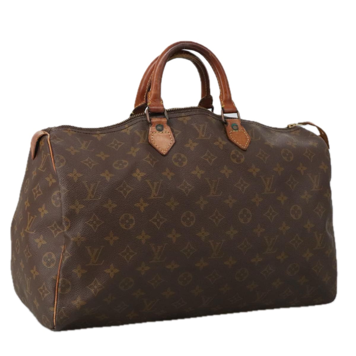 LOUIS VUITTON Monogram Speedy 40 Hand Bag M41522 LV Auth 102307