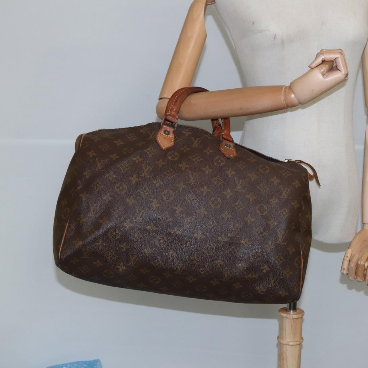 LOUIS VUITTON Monogram Speedy 40 Hand Bag M41522 LV Auth 102307