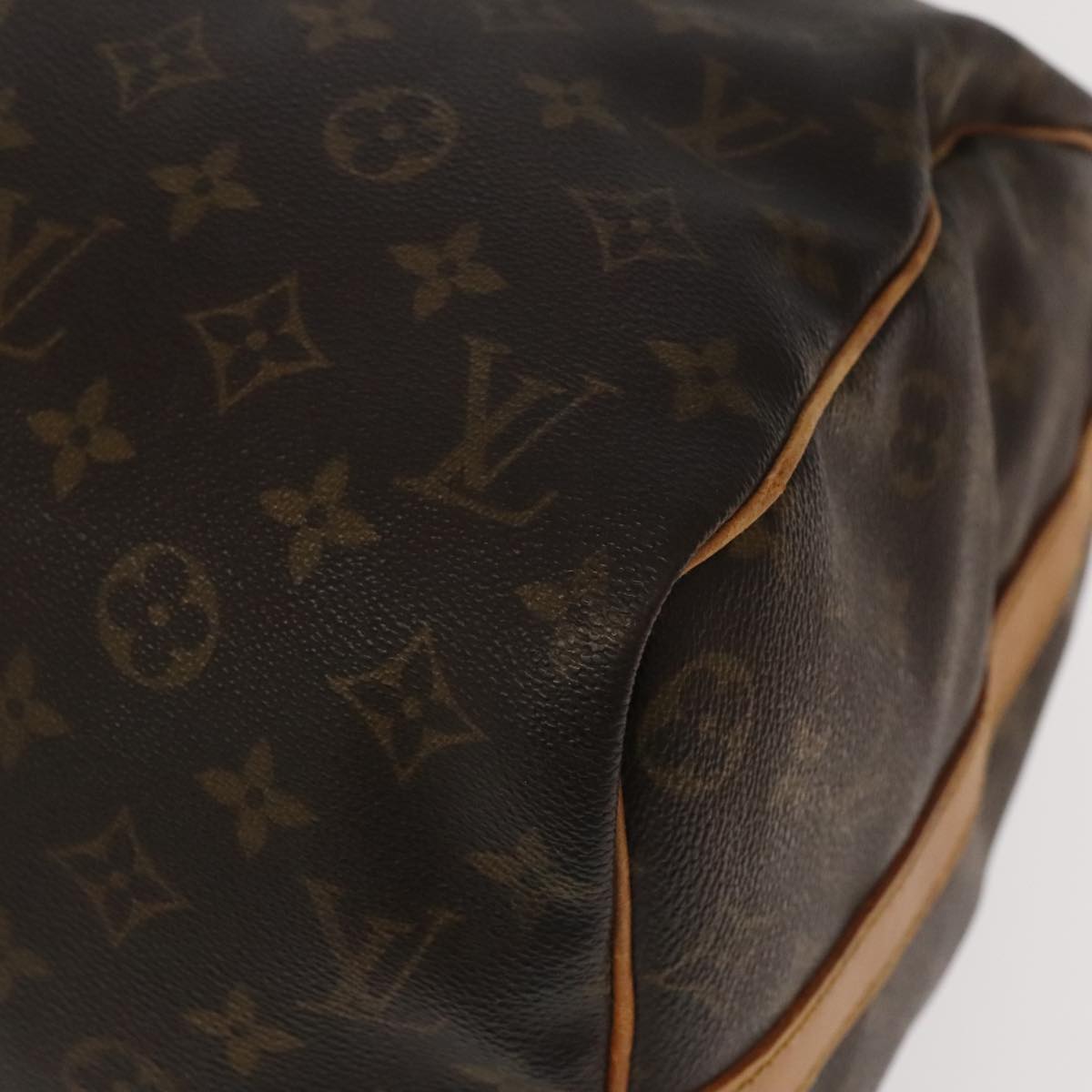 LOUIS VUITTON Monogram Keepall Bandouliere 45 Boston Bag M41418 LV Auth 102312