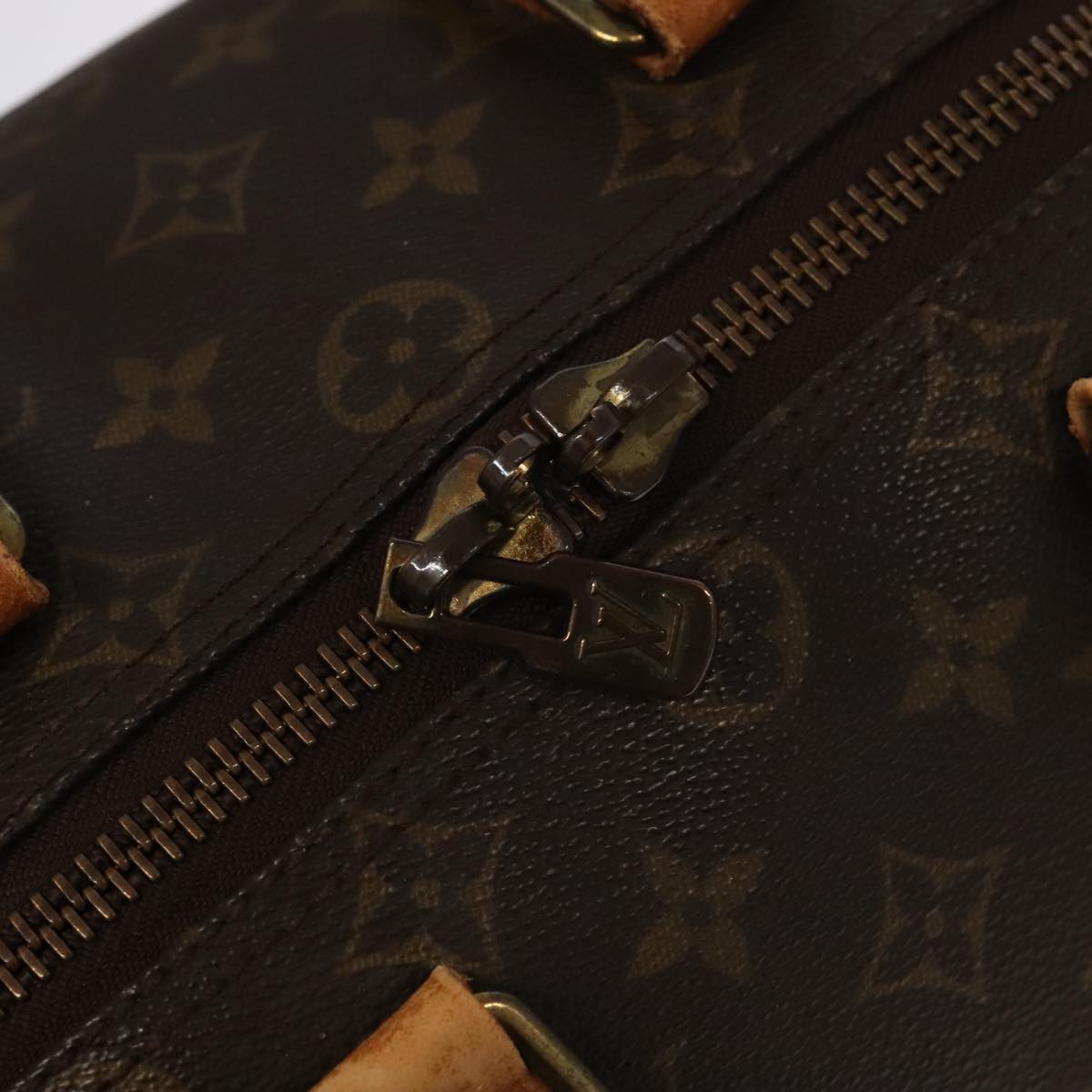 LOUIS VUITTON Monogram Keepall Bandouliere 45 Boston Bag M41418 LV Auth 102312