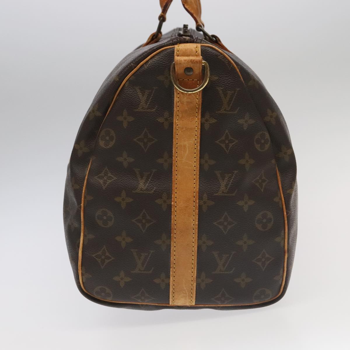 LOUIS VUITTON Monogram Keepall Bandouliere 45 Boston Bag M41418 LV Auth 102312