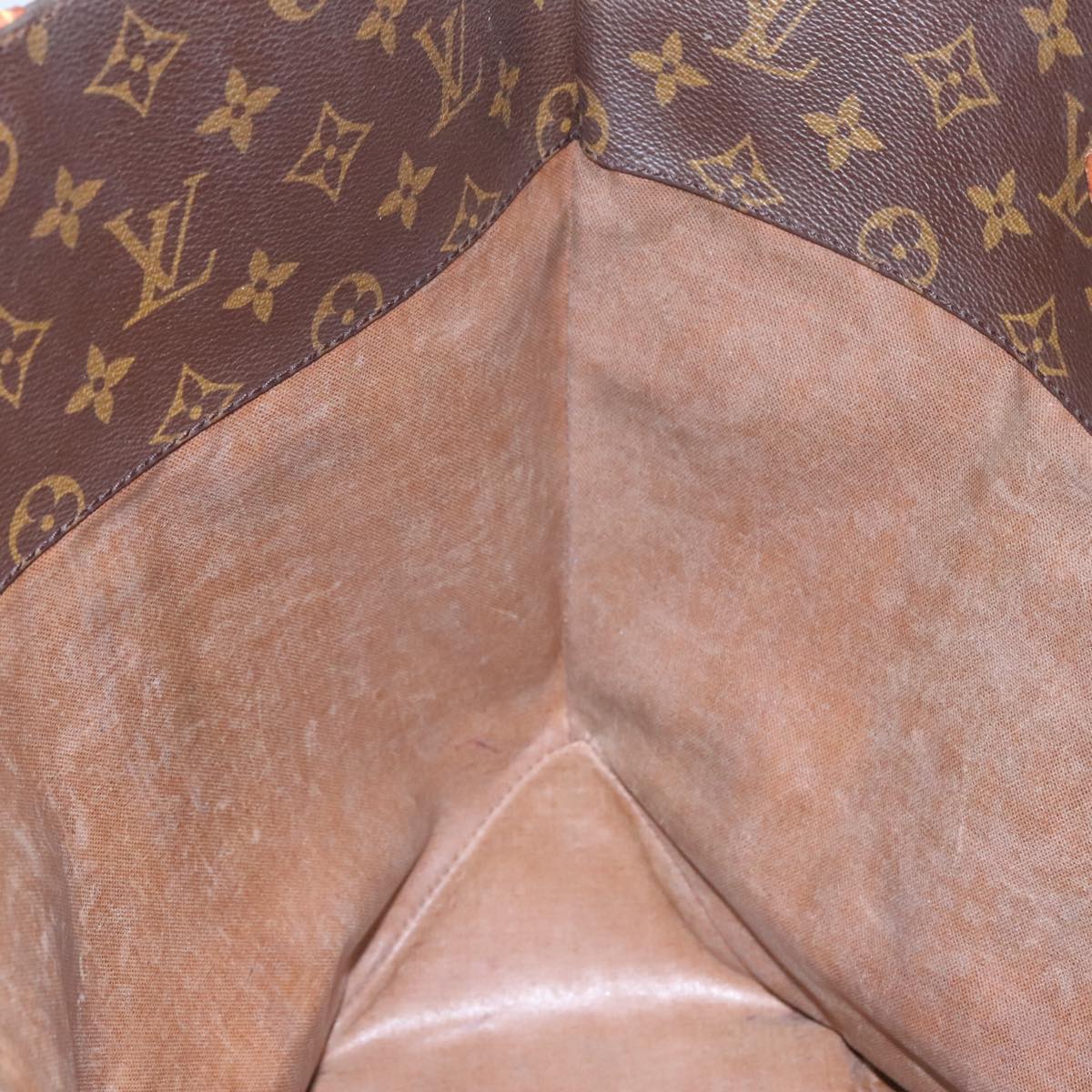 LOUIS VUITTON Monogram Sac Shopping Tote Bag M51108 LV Auth 102314