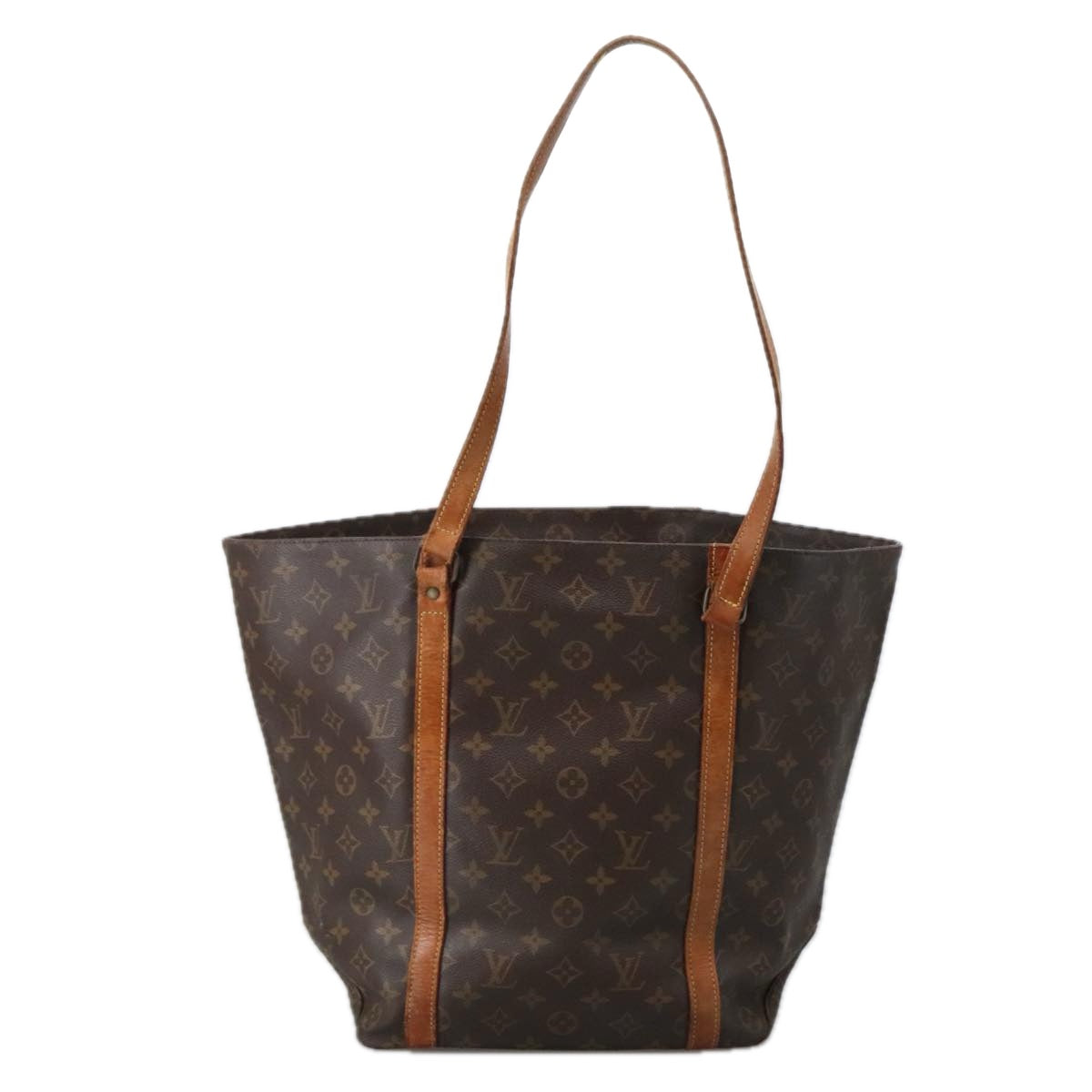 LOUIS VUITTON Monogram Sac Shopping Tote Bag M51108 LV Auth 102314 - 0